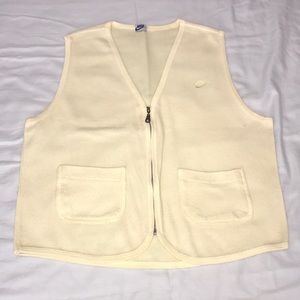 Yellow Cotton Nike Vest